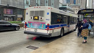 CTA Bus: Ride Along On 2006 New Flyer D40LF #1943 On Route 146 Inner/Lake Shore Michigan Express