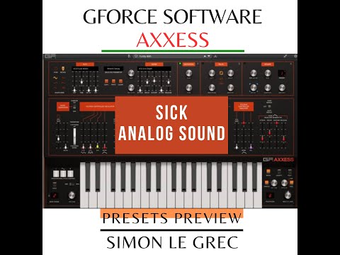 Gforce Software | Axxess | Giant Sick Sound