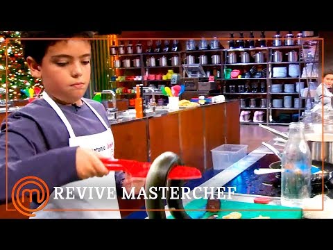 Juan Antonio ¡contra la anguila! | MasterChef Junior 5 | REVIVE MASTERCHEF