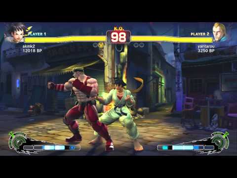 SSF4 Ranked Asia: akmk2 (Makoto) VS yantarou (Abel)