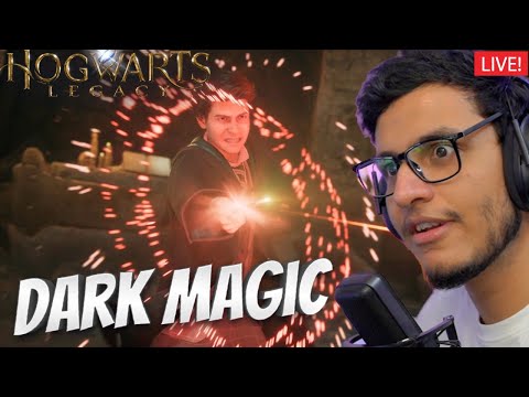 I Learnt Dark Magic😈- Hogwarts Legacy Part 2🛑