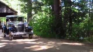 preview picture of video 'Antique Car Parade at Old Sturbridge Village'