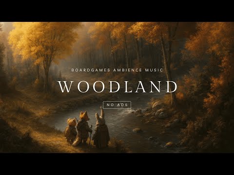 Woodland Game Night 🌙 | Cozy Root Boardgame Inspired Ambience