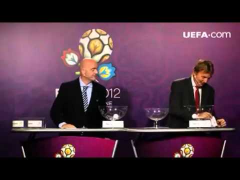 Auslosung der Play-offs zur UEFA EURO 2012