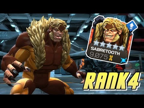 Rank 4 Five Star Sabretooth | Marvel Contest of Champions