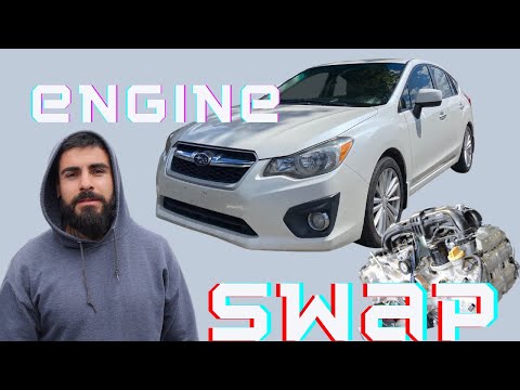 2013 Subaru Impreza engine swap fb20