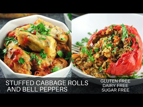 Healthy Stuffed Cabbage Rolls Stuffed Peppers Recipe,...