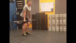 Barbell - Hang position Activation