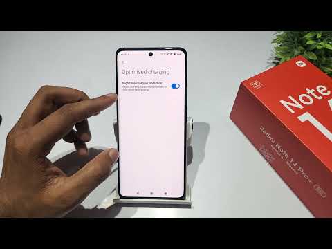 Set battery charging settings in redmi note 14 pro plus 5g | redmi note 14 5g charging protection