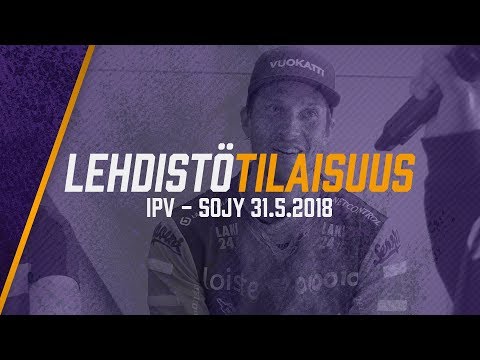 Lehdistötilaisuus: IPV - SoJy 31.5.2018