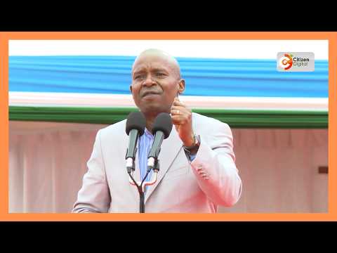 DP Kindiki on Mt. Kenya unity: We'll pay whatever price to ensure that the community remains united