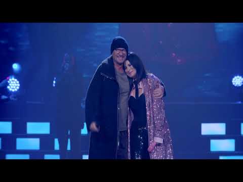 Biagio Antonacci a sorpresa al concerto di Laura Pausini