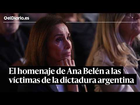 Ana Belén canta una emocionante versión de 'España camisa blanca' - La Noche de Aimar