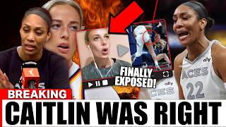 A'ja Wilson PANICS After Sophie Cunningham EXPOSED Corrupt Refs Supporting A'ja | Caitlin Was RIGHT!