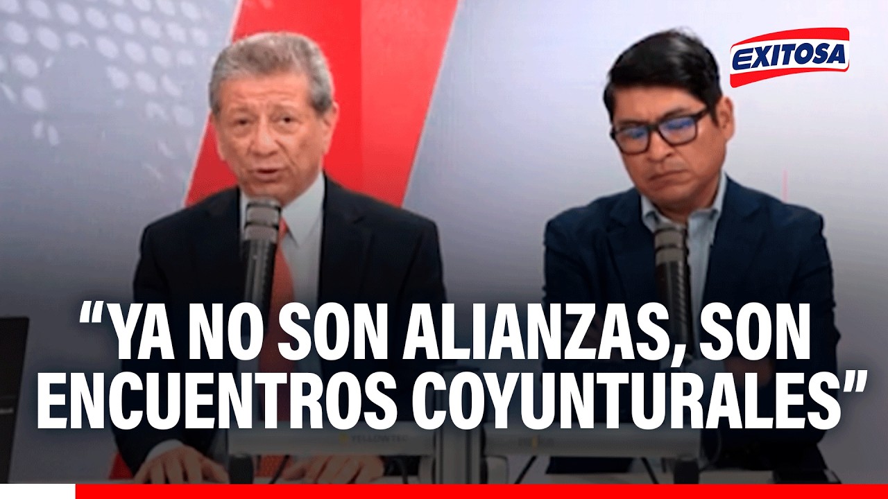 🔴🔵 Alianzas entre partidos políticos ya no son estables, asegura Enrique Castillo