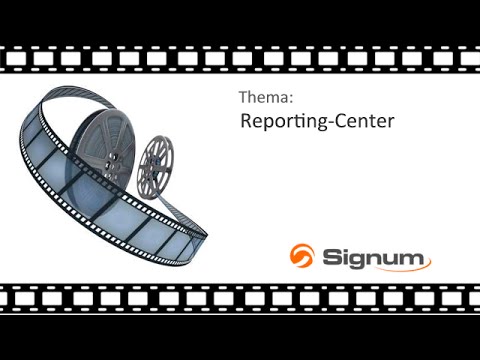 Das Reporting-Center in Orgasoft.NET