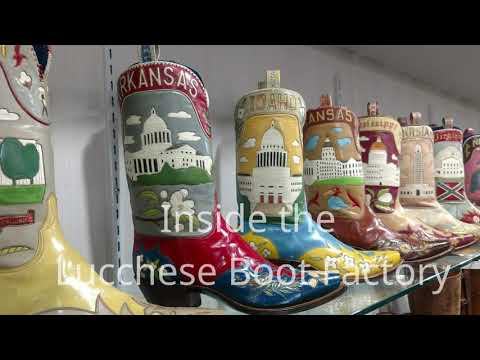 Inside the Lucchese Boot Factory