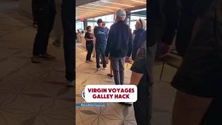 Virgin Voyages Galley Food Hack! #Cruise