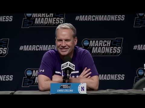 Northwestern's Chris Collins, Wildcat players on matchup with Boise State