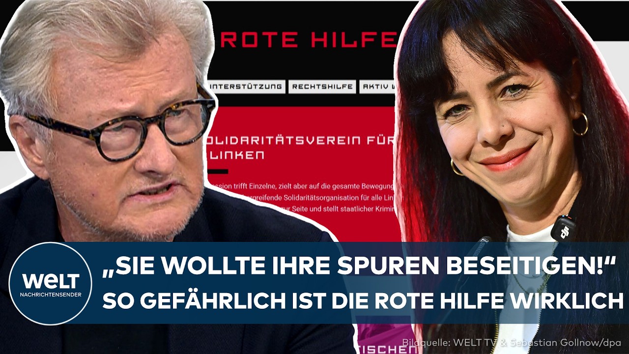ROTE HILFE: "Ich war bei der Gründung dabei!" So gefährlich ist die Organisation wirklich