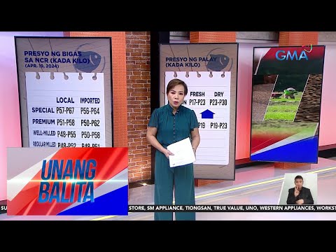 Presyo ng bigas sa NCR (kada kilo) (April 19,2024) UB