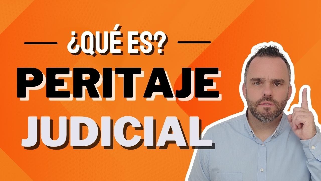 Todo lo que necesitas saber del PERITAJE JUDICIAL⚖️