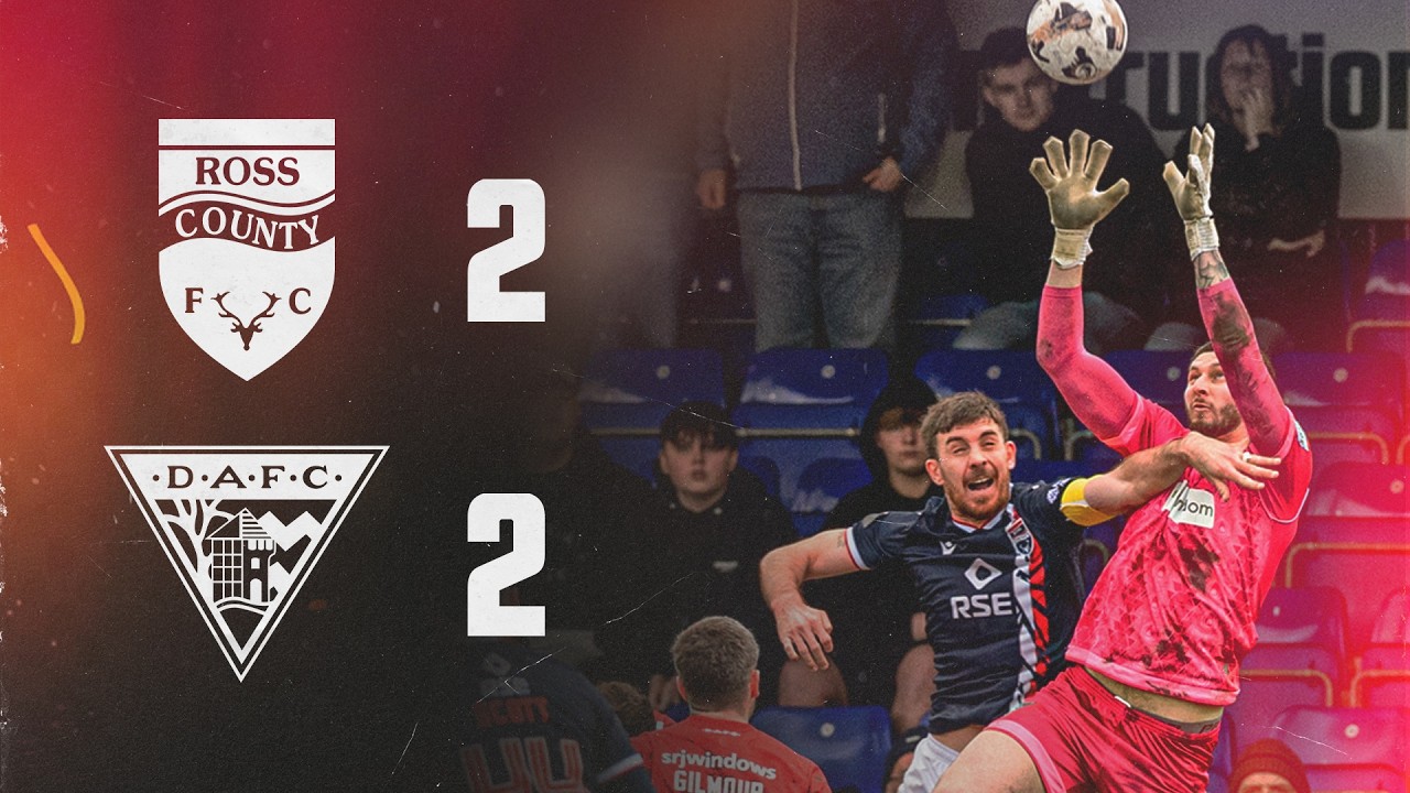 Ross County vs Dunfermline Athletic Highlights