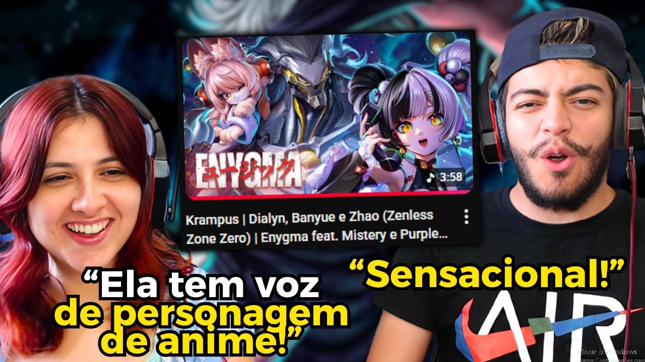 Enygma feat. Mistery e Purple Moon Krampus | Dialyn, Banyue e Zhao (Zenless Zone Zero) | REACT