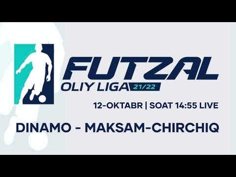 Futzal. | DINAMO - MAKSAM-CHIRCHIQ | Oliy liga-2021/22 | 1-tur | 12.10.2021 #SportTelekanaliRasmiy