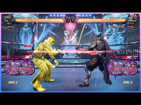 Pressure Monster Ser Eddy VS EyeMusician Yoshimitsu | God Of Destruction Battle | Tekken 8