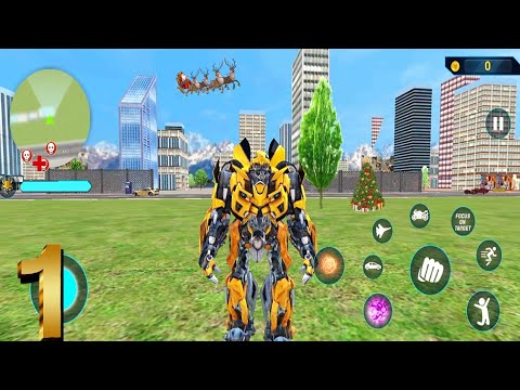 Bumblebee Multiple Transformation Jet Robot Car Game 2022 #1 Android Gameplay FHD