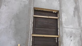 1.20 Монтаж уличной двери в каркасном доме ч 1.