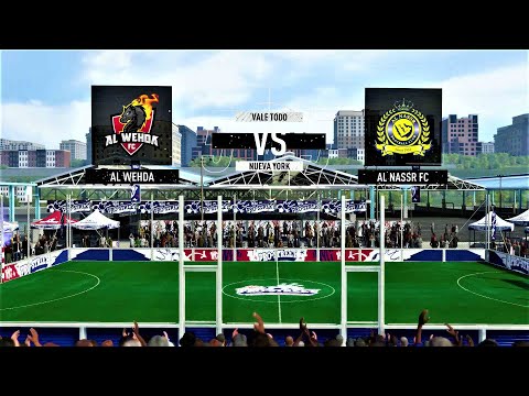 Al Wehda VS Al Nassr FC Joga Bonito | Futbol Sala FIFA Street | Gameplay