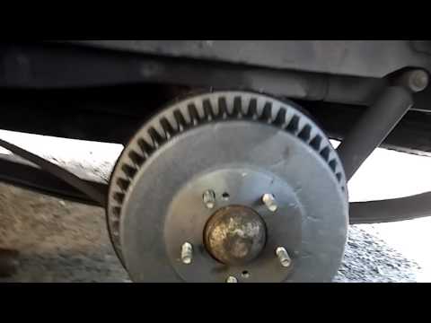 1997 mercurry villager drum brakes done