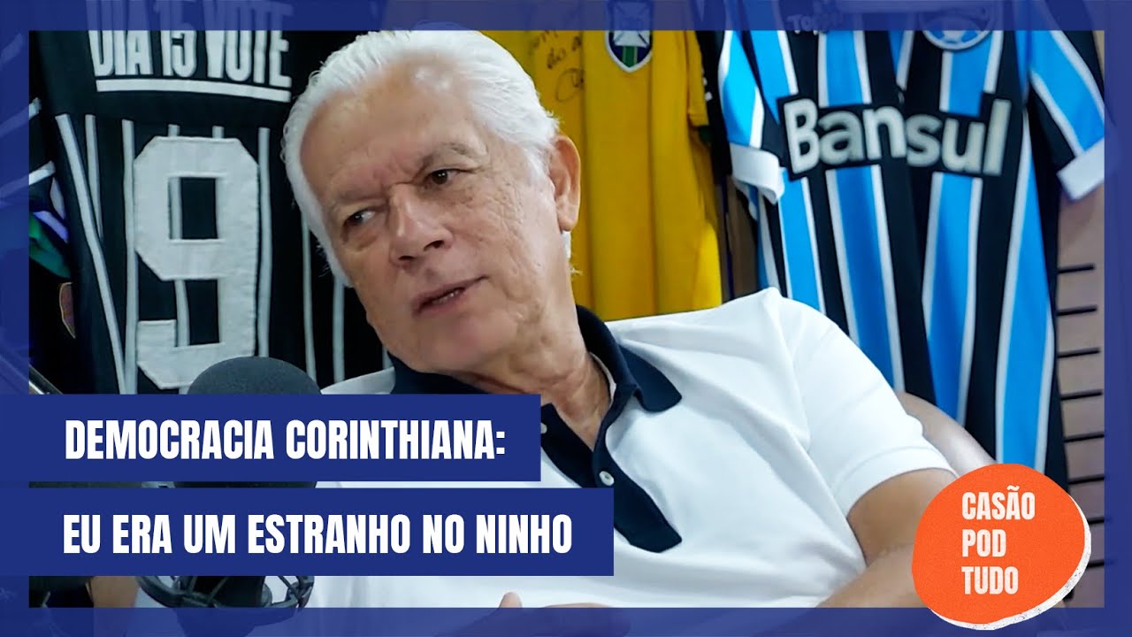 Casão Pod Tudo (cortes): Leão e a #DemocraciaCorinthiana