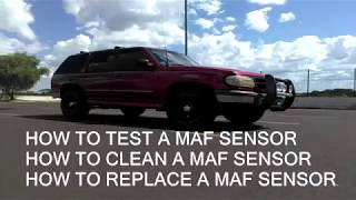 How to Test a MAF Sensor Ford Explorer 1995