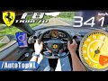 Ferrari F8 Tributo Novitec 341km H On Autobahn By AutoTopNL
