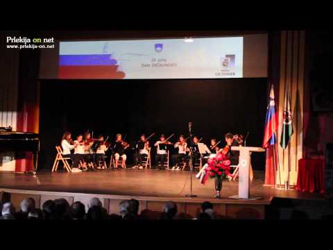 Osrednja prireditev ob 25. juniju - dnevu državnosti v Ljutomeru