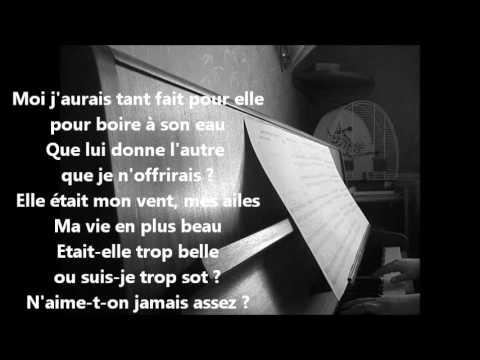 Patrick Fiori & Jean Jacques Goldman  - Quatre mots sur un piano piano cover + paroles