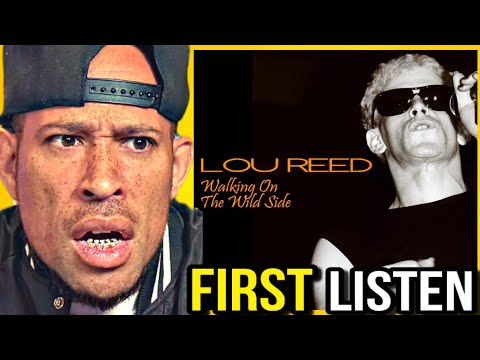 Rapper FIRST time REACTIOn to Lou Reed - Walk on the Wild Side! What is GOING ON...
