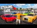Secretly Stealing Cars From Police Impound In GTA