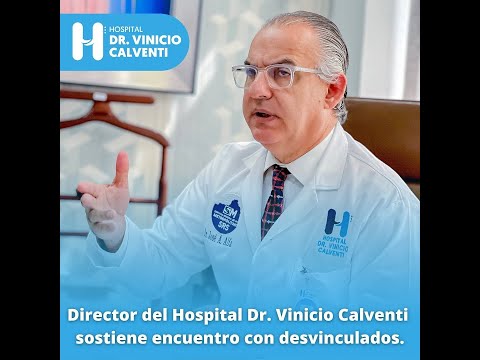 Entrevista al Dr. José Alfaro, Director del Hospital Calventi,