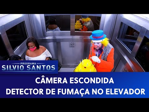 Smoke Detector in Elevator - Fire Sprinkler in Elevator Prank | Hidden Cameras (July 18, 2021)