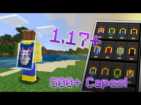How To Get CUSTOM CAPES In Minecraft Bedrock Edition (1.17, 1.18, 1.19, 1.20)