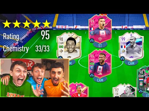 I BEAT W2S & ANESONGIB IN A 195 FUT DRAFT!! (FIFA 23)
