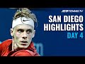 Ruud Meets Murray; Shapovalov, Fritz, Dimitrov & Norrie In Action | San Diego 2021 Day 4 Highlights