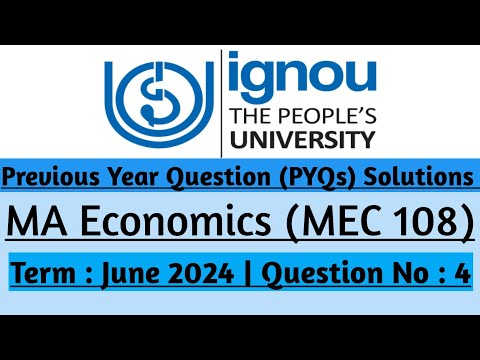 Thumbnail for Gary Becker’s Theory of Derived Demand Explained | Consumer Behavior MEC 108 IGNOU MA Economics  by Gary Becker