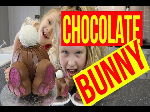 How to make a Chocolate bunny with Darcy and Georgiana