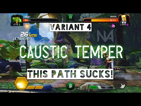 Variant 4 (Waning Moon) Chapter 3.2 Caustic Temper Path