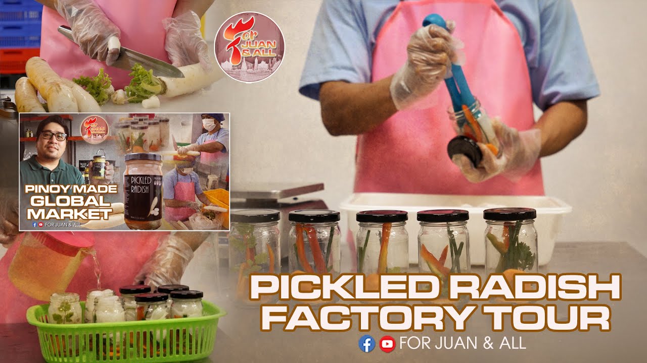 How Filipino Pickled Radish Is Made—Local & Export Ready